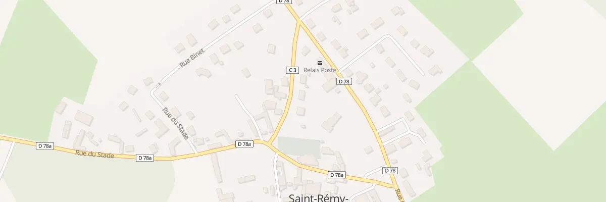 Plan du 3 Rue de l’Eglise à Saint-Rémy-Boscrocourt