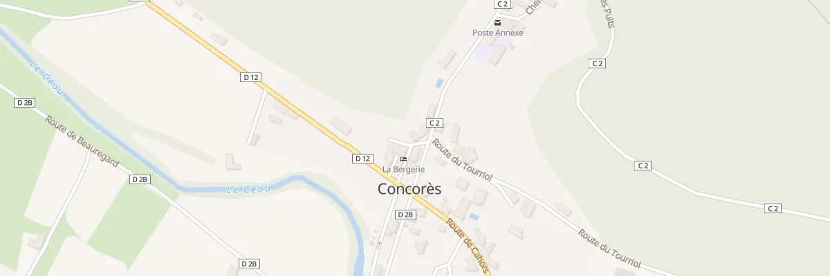 Plan du 55 Rue de l’Ancienne Forge à Concorès