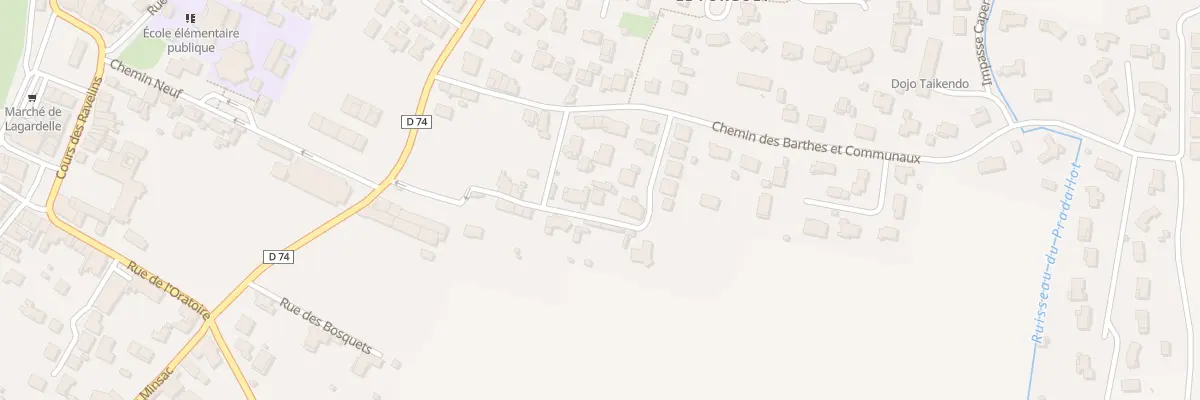 Plan du 13 Rue de Colbert à Lagardelle-sur-Lèze