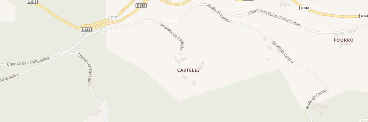 Plan du 113 Les Casteles à Boussenac
