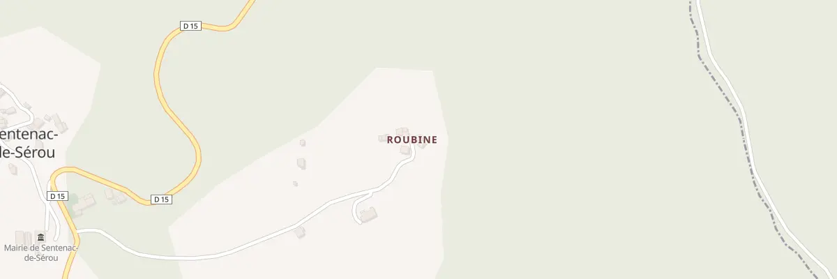 Plan du 41 Roubine à Sentenac-de-Sérou