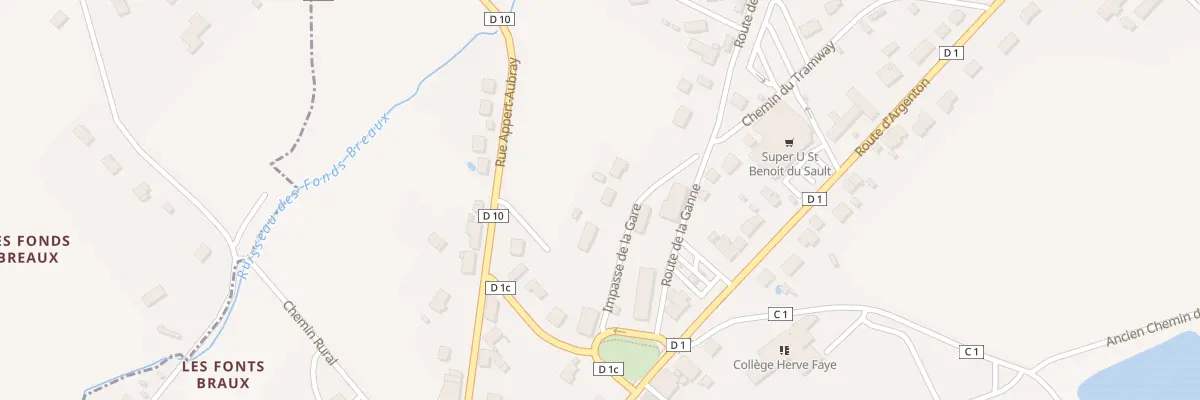 Plan du 5394 La Pichonne à Saint-Benoît-du-Sault