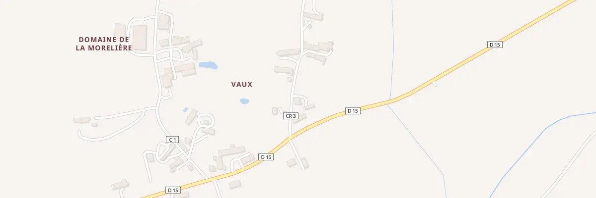 Plan du 5336 Vaux à Pellevoisin