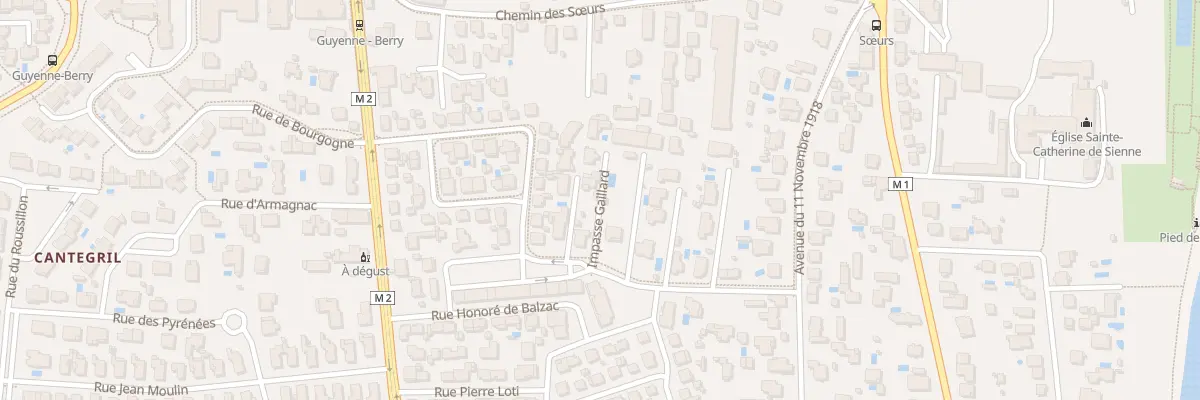 Plan du 4B Imp Gaillard à Blagnac