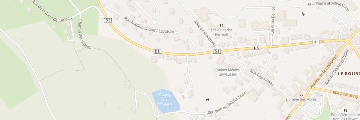 Plan du 11 Rue du Doc Pouquet à Ambazac