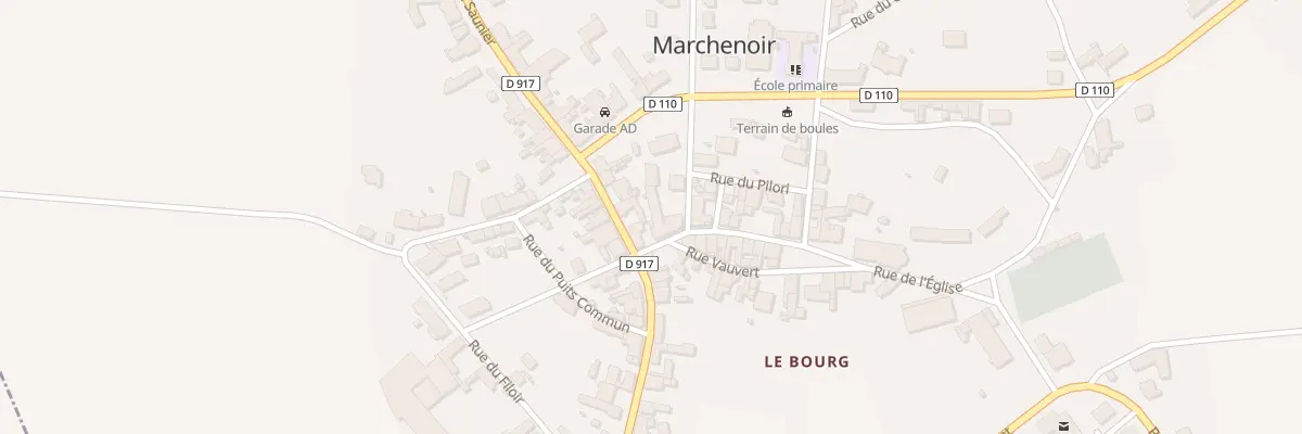 Plan du 3 Rue de l’Eglise à Marchenoir