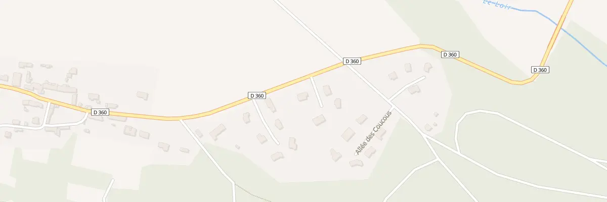 Plan du 4 All des Genets à Saint-Maur-sur-le-Loir