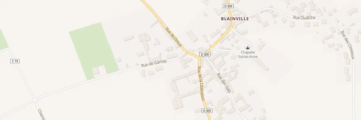 Plan du 3 Rue de Dreux à Marville-Moutiers-Brûlé