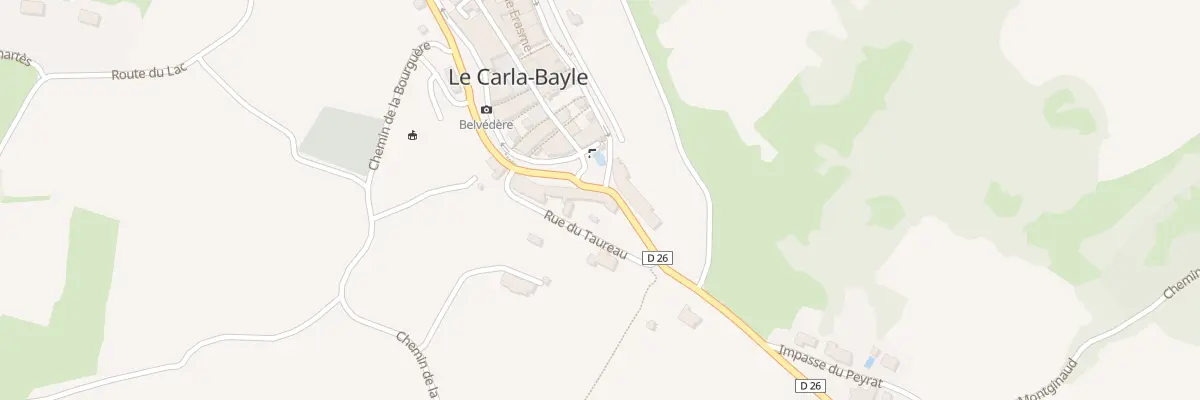 Plan du 4 Rue du Montcalm à Carla-Bayle