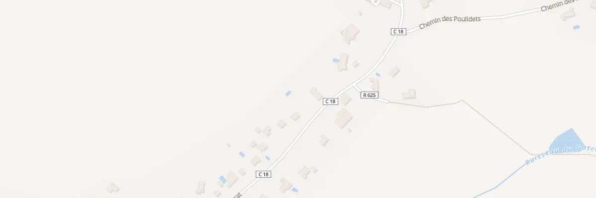 Plan du 445 Che de Carreyrat à Montauban