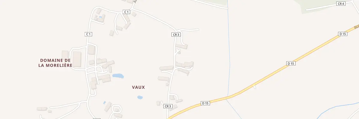 Plan du 5340 Vaux à Pellevoisin
