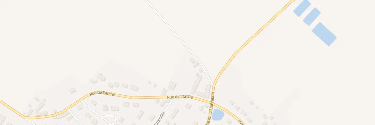 Plan du 9001 Chem des Merlettes Gironville à Tremblay-les-Villages