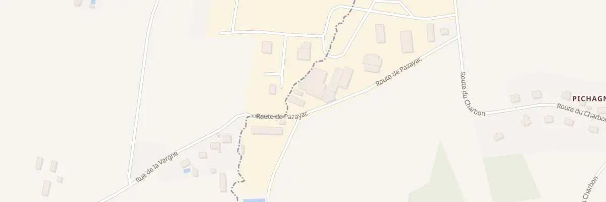 Plan du 6 Rte de Pazayac à La Feuillade