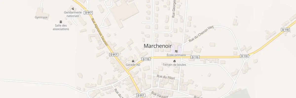 Plan du 1 Rue Saint Michel à Marchenoir