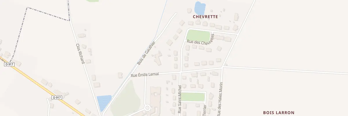 Plan du 3 Rue des Chevrettes à Marchenoir