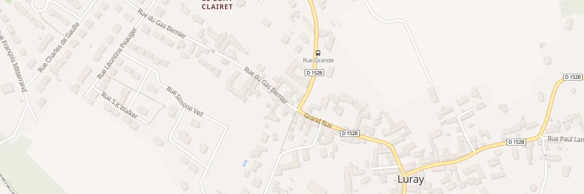 Plan du 1 Rue de Dreux à Luray