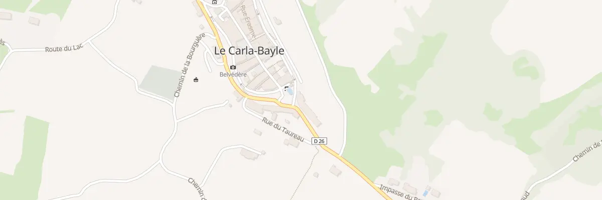 Plan du 3 Rue du Montcalm à Carla-Bayle