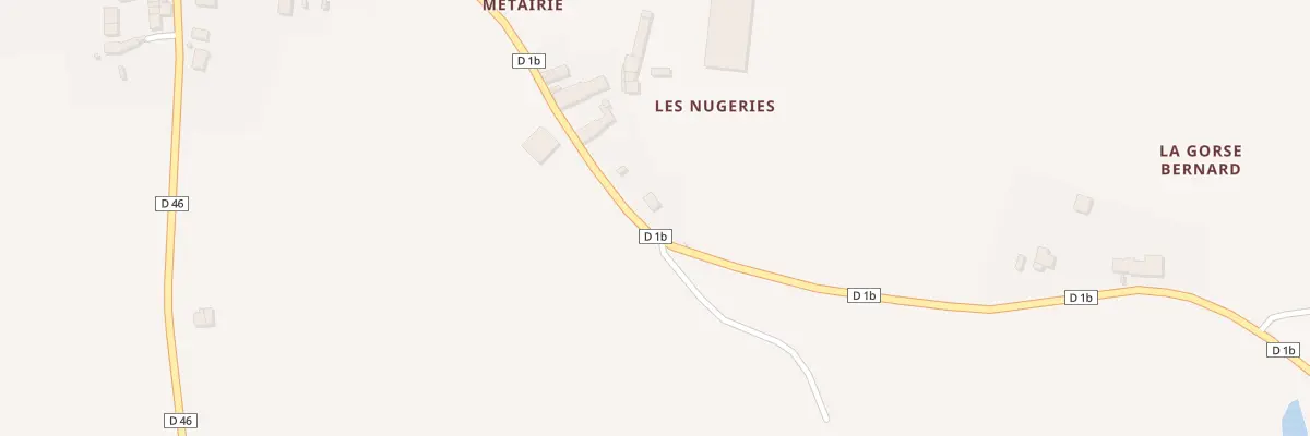 Plan du 1 Les Nugeries à Saint-Civran