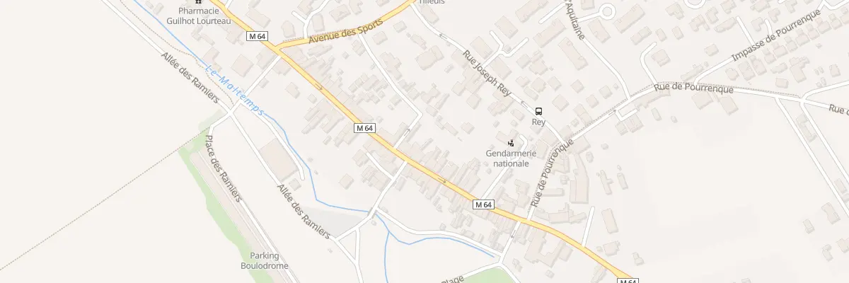 Plan du 20 Rue Jean Jaurès à Fenouillet