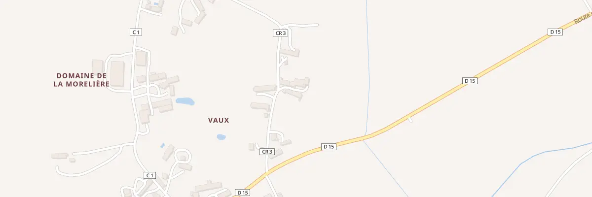 Plan du 5337 Vaux à Pellevoisin