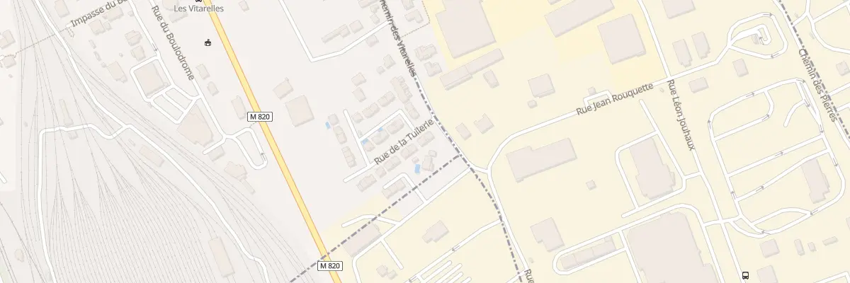 Plan du 3 Rue de la Tuilerie à Lespinasse