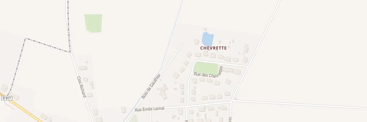 Plan du 11 Rue des Chevrettes à Marchenoir