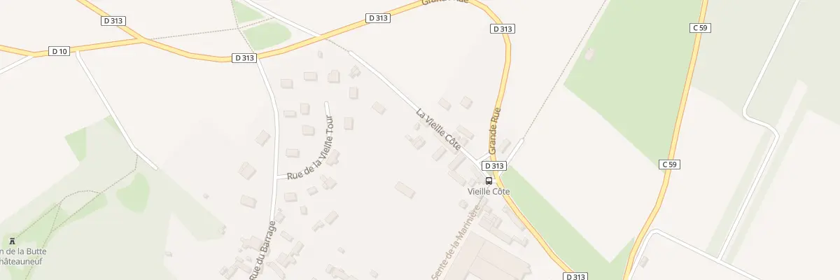 Plan du 9 Rue Vieille Cote à Port-Mort