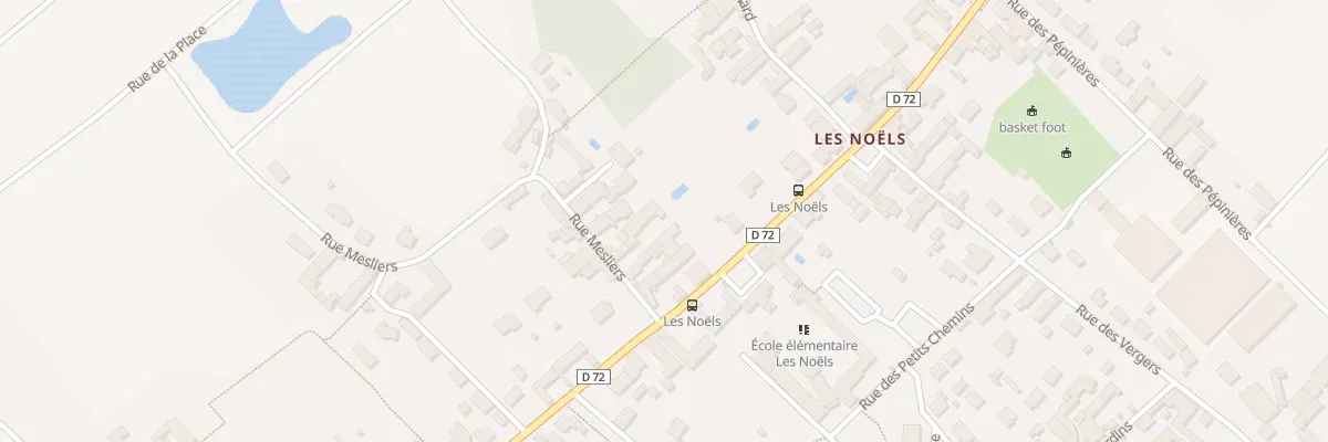 Plan du 4 Rue Mesliers à Vineuil