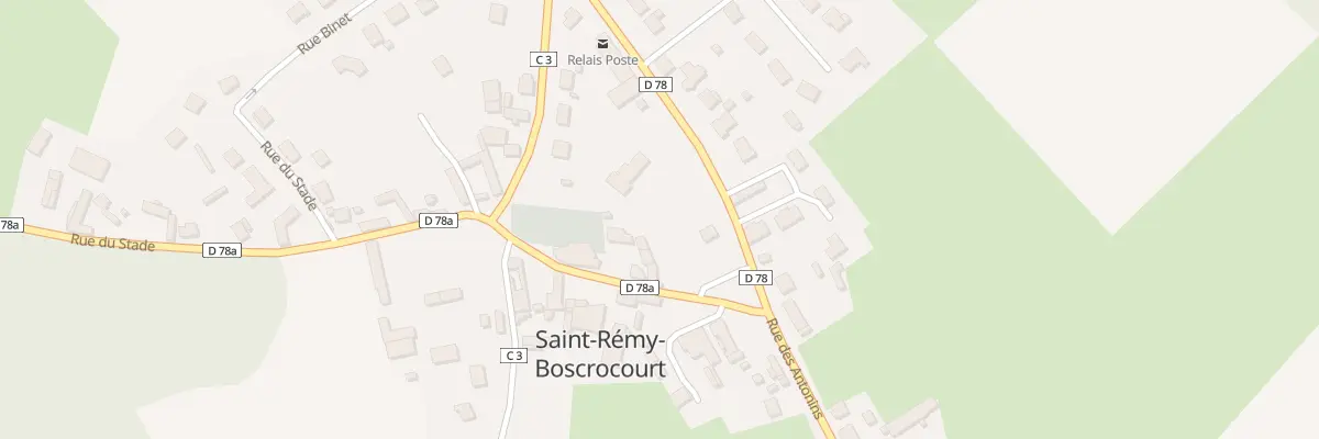 Plan du 2B Rue de la Croix de Pierre à Saint-Rémy-Boscrocourt