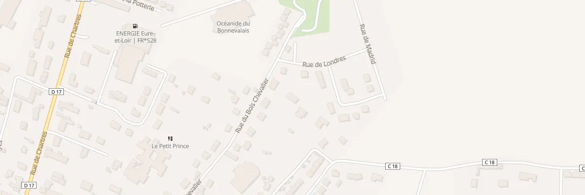 Plan du 40A Rue du Bois Chevalier à Bonneval