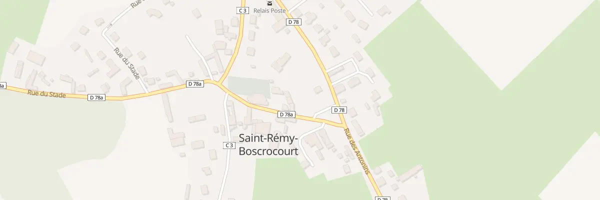 Plan du 5041 Le Bourg à Saint-Rémy-Boscrocourt
