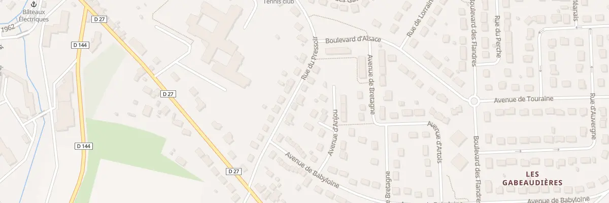 Plan du 21 Rue du Pressoir à Bonneval