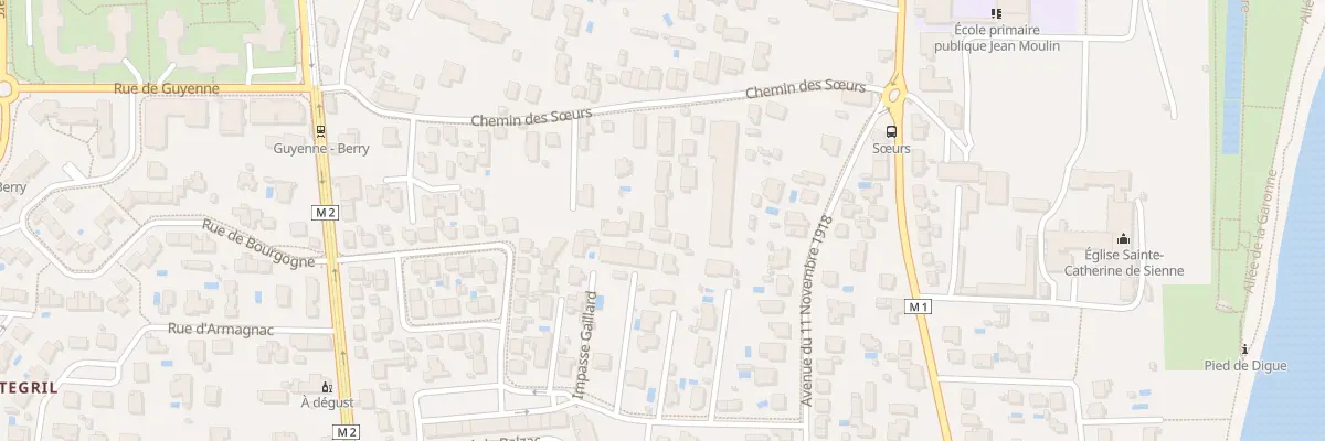 Plan du 11 Che des Soeurs à Blagnac