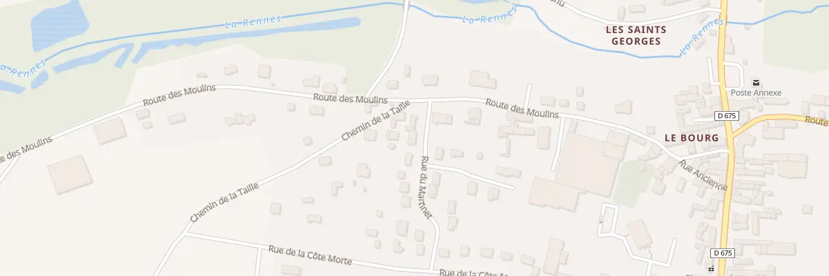 Plan du 13 Rue du Martinet à Saint-Romain-sur-Cher