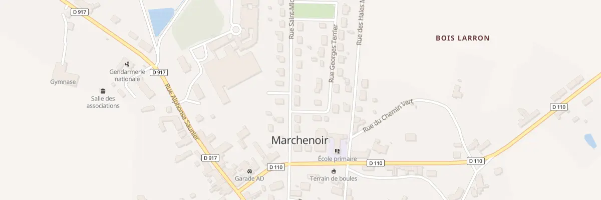 Plan du 8 Rue Saint Michel à Marchenoir