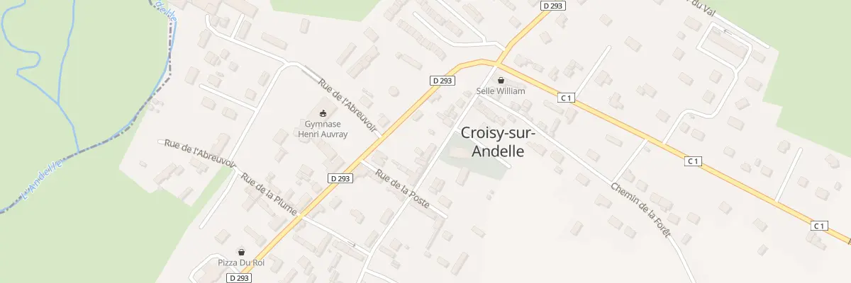 Plan du 8 Rue de l’Eglise à Croisy-sur-Andelle