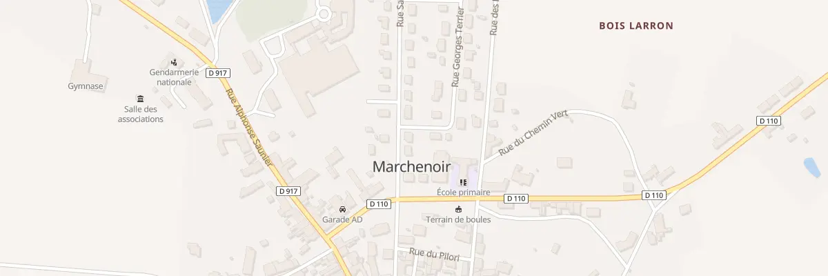 Plan du 6 Rue Saint Michel à Marchenoir