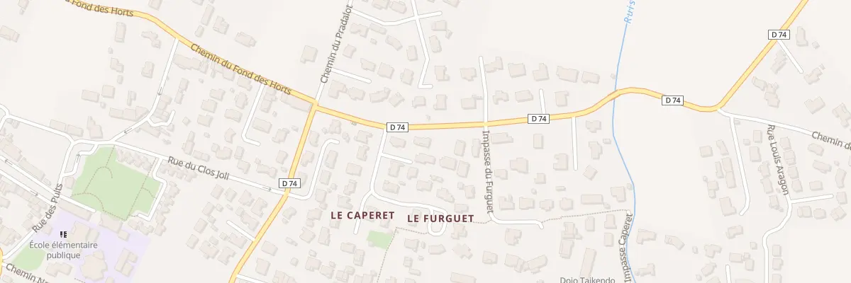 Plan du 15 Le Caperet I à Lagardelle-sur-Lèze