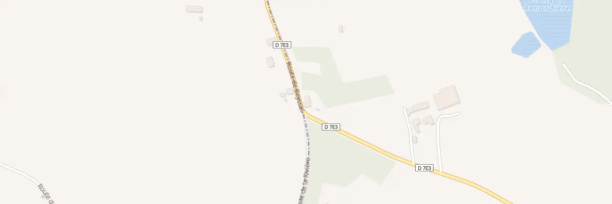 Plan du 5190 Le Faux à Beyssac
