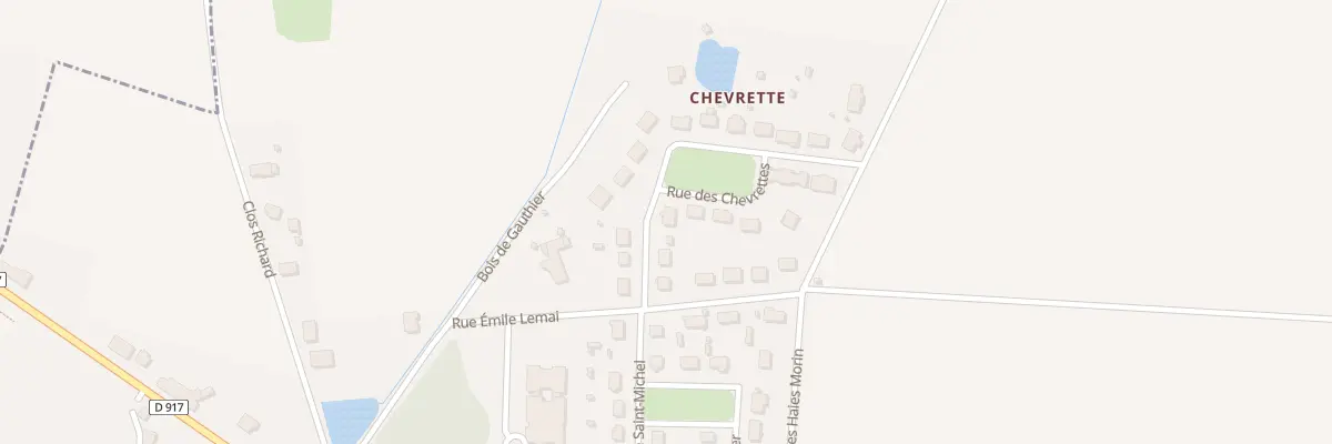 Plan du 6 Rue des Chevrettes à Marchenoir