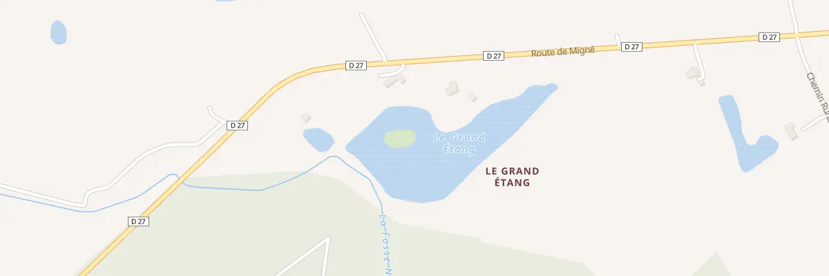Plan du 5230 Le Grand Etang à Méobecq