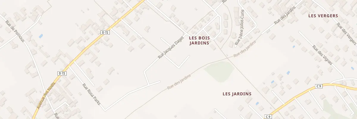 Plan du 3 Imp Élise Deroche à Vineuil