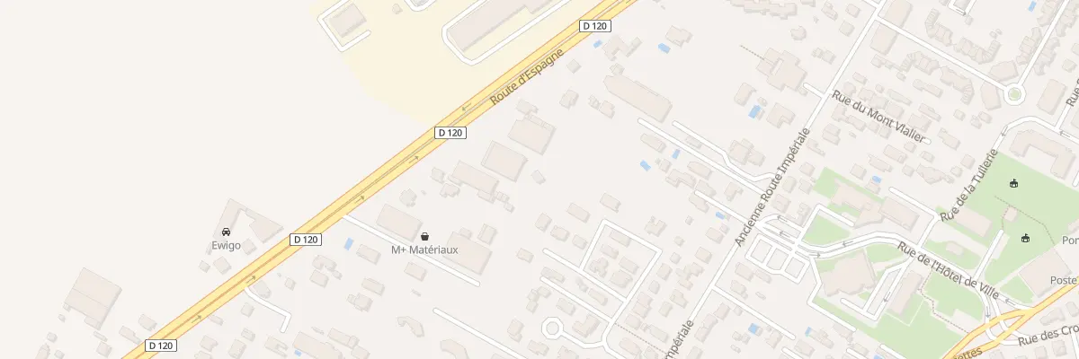 Plan du 61B Rte d’Espagne à Portet-sur-Garonne
