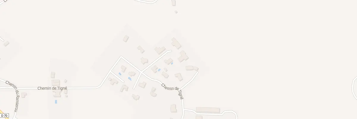 Plan du 370 Che de Tigne à Montauban