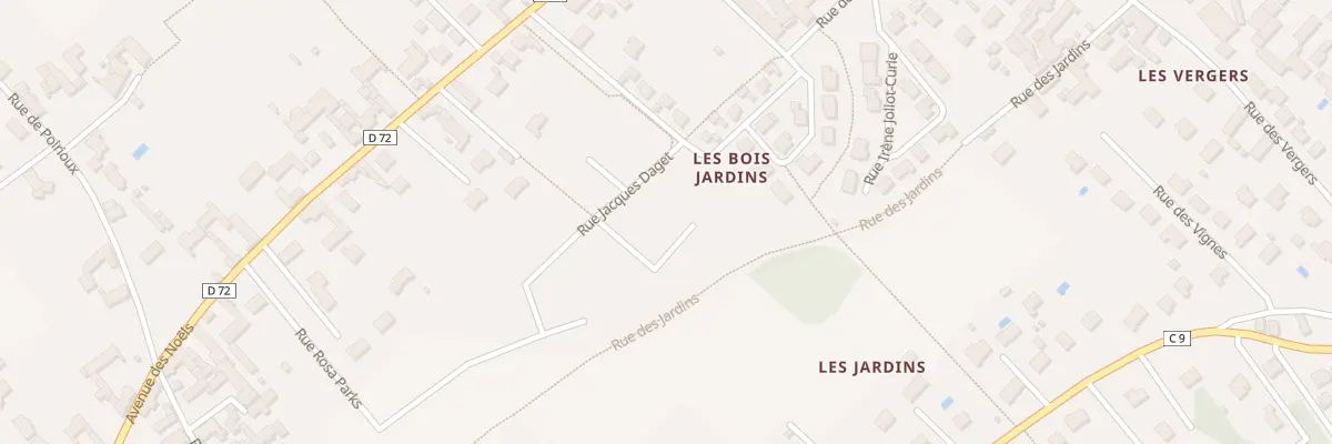 Plan du 5 Imp Élise Deroche à Vineuil