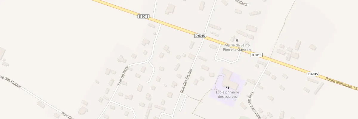 Plan du 4B Rue des Ecoles à Saint-Pierre-la-Garenne