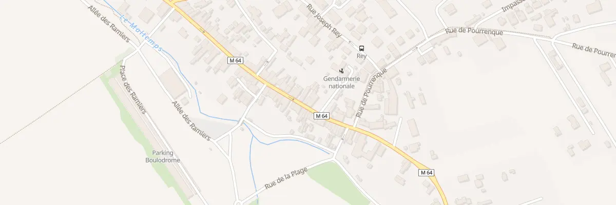 Plan du 6B Rue Jean Jaurès à Fenouillet