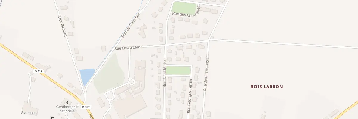 Plan du 24 Rue Georges Terrier à Marchenoir