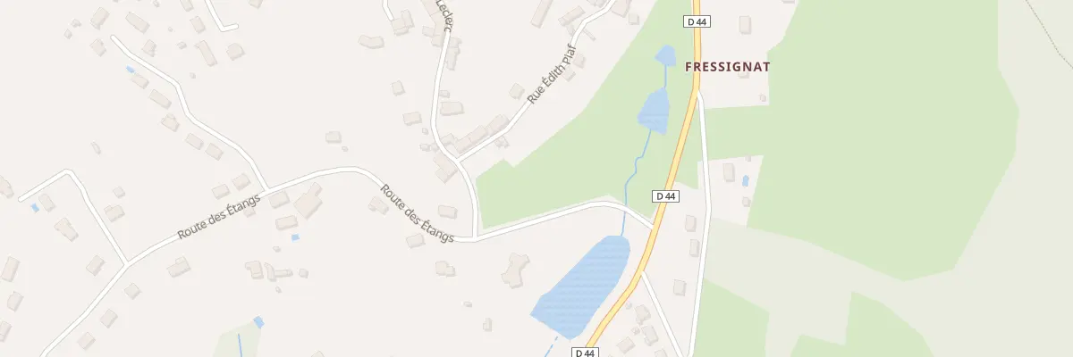Plan du 4 Rte des Etangs à Saint-Priest-Taurion