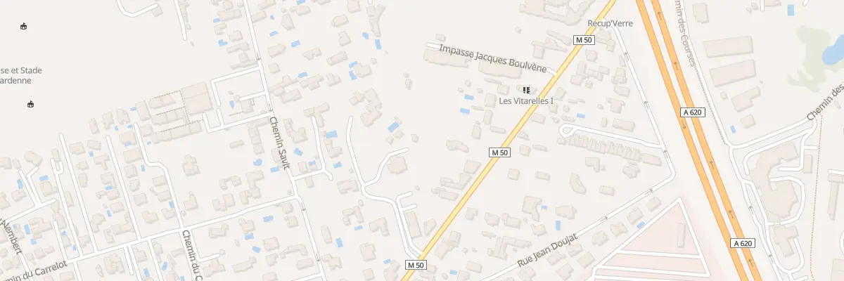 Plan du 39B All des Vitarelles à Toulouse